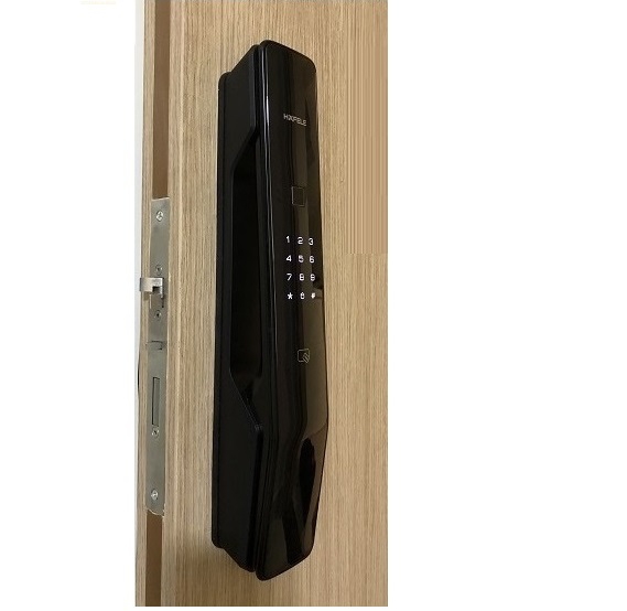 Khóa vân tay Hafele PP9000 thi công lắp đặt tại Đồng Nai