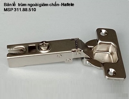 Bản lề bật tủ trùm ngoài giảm chấn Hafele  311.88.510