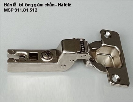 Bản lề bật lọt lòng giảm chấn Hafele 311.88.512