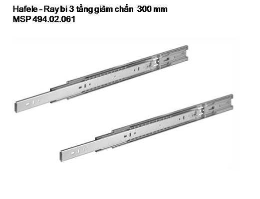 Ray bi giãm chấn Hafele MSP 494.02.061
