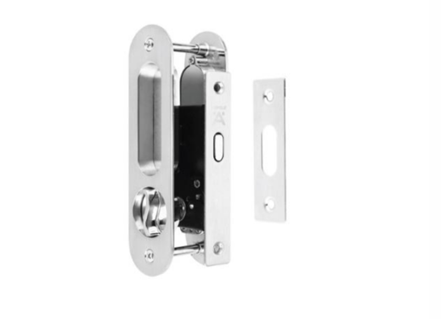 Bộ khóa trượt cửa toilet Hafele 499.65.108