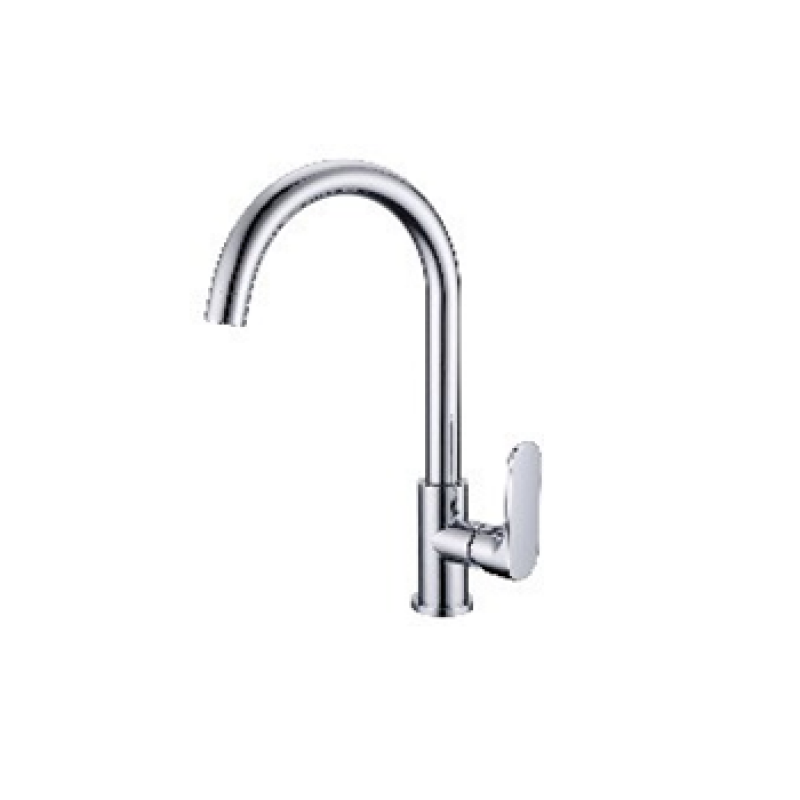 Vòi rửa bát Hafele vật liệu đồng bề mặt Chrome 570.52.281