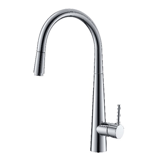Vòi rửa bát Hafele vật liệu đồng bề mặt Chrome 570.51.000