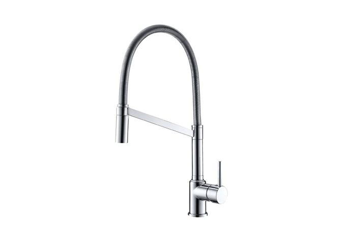 Vòi rửa bát Hafele vật liệu đồng bề mặt Chrome 570.51.010