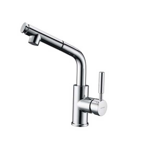 Vòi rửa bát Hafele vật liệu đồng bề mặt Chrome 570.51.040