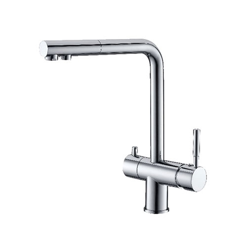 Vòi rửa bát Hafele vật liệu đồng bề mặt Chrome 570.51.060