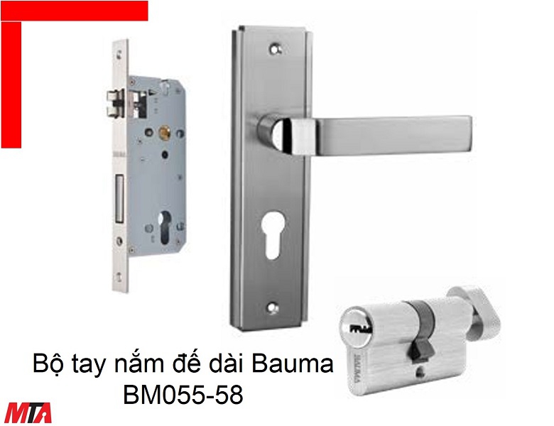 Bộ khóa cửa Bauma Hafele BM055-58 ...