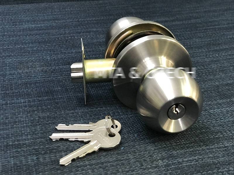 Khóa tay nắm tròn Bauma Hafele 911.83.922 cho cửa phòng