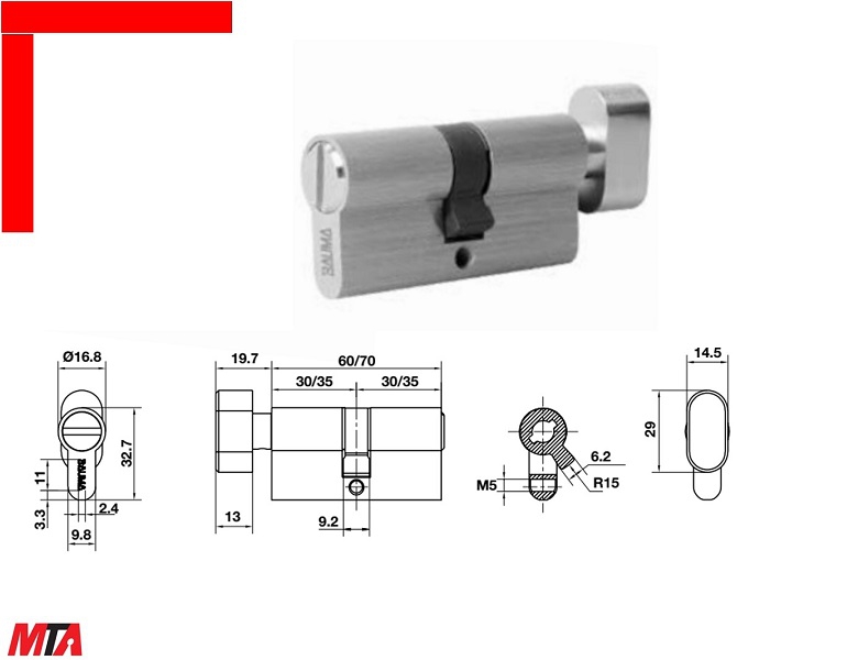 Ruột khóa vệ sinh Bauma Hafele ...