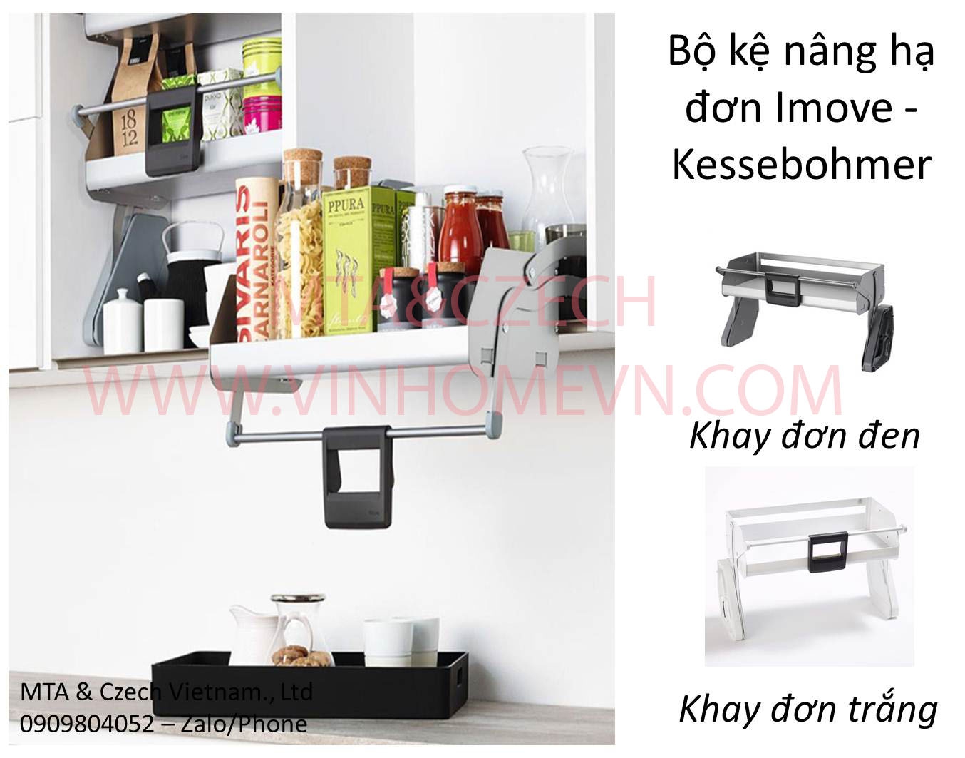 Bộ kệ nâng hạ đơn Imove 504.68.913