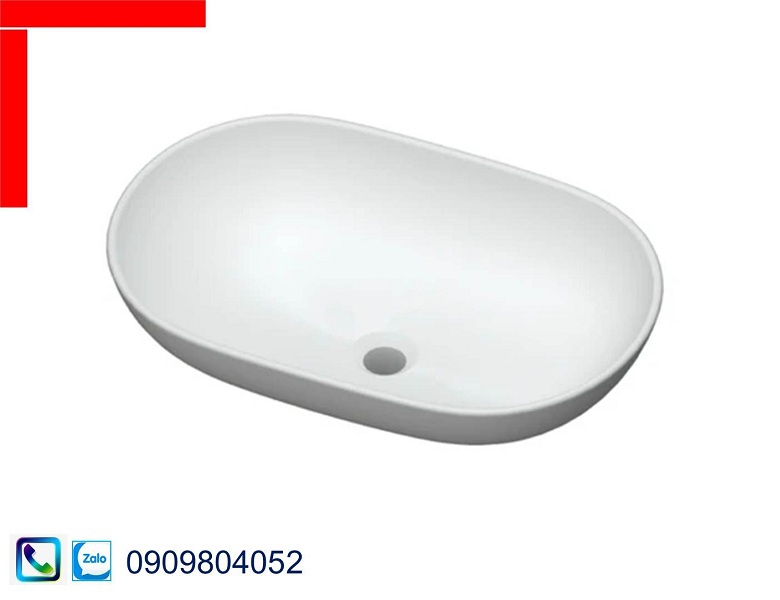 Bồn rửa mặt Lavabo Hafele Saporo 588.79.030 chậu sứ đặt bàn