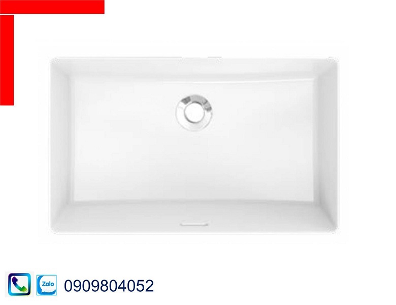 Lavabo rửa mặt Hafele Saporo 588.79.014 chậu sứ âm bàn