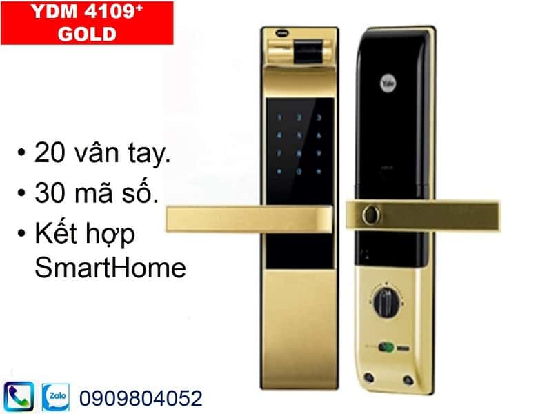 Khóa vân tay Yale YDM4109+ màu ...