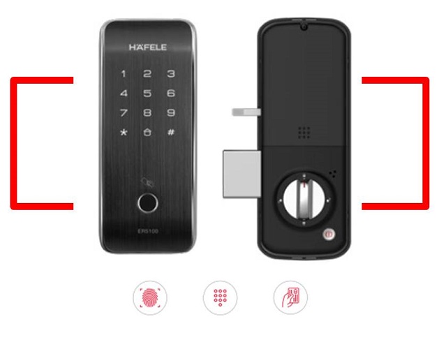 Khóa vân tay Hafele ER5100 MSP 912.20.224