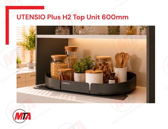 Mâm xoay Hafele UTENSIO Plus H2 Top Unit MSP 545.14.338 - Phụ kiện tủ dưới xoay 360° cho tủ rộng 600mm
