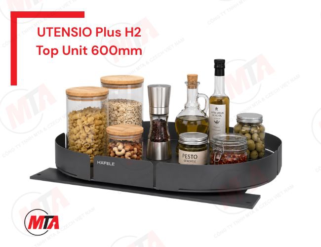 Mâm xoay Hafele UTENSIO Plus H2 Top Unit MSP 545.14.338 - Phụ kiện tủ dưới xoay 360° cho tủ rộng 600mm