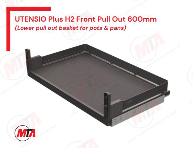 Rổ kéo xoong nồi Hafele UTENSIO Plus H2 545.14.306 - Phụ kiện tủ dưới 600mm