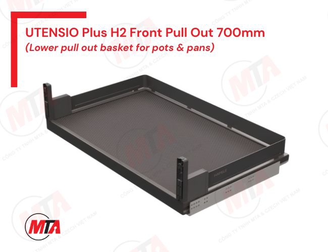 Rổ kéo xoong nồi Hafele UTENSIO Plus H2 545.14.308 - Phụ kiện tủ dưới 700mm
