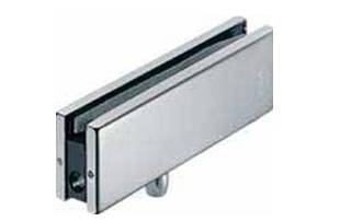 Phụ kiện cửa kính kẹp kính trên khung  inox bóng hafele 981.00.021