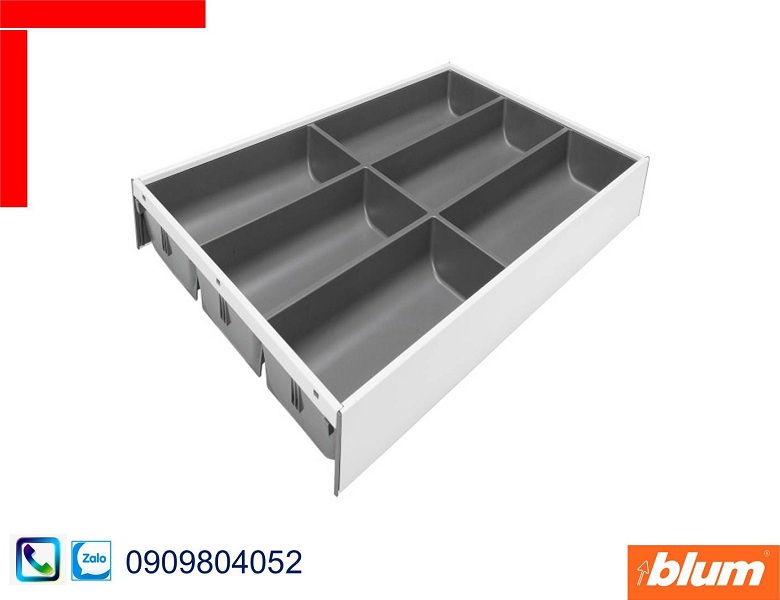Khay chia Blum ZC7S500BS3 cho ngăn kéo M màu trắng chiều rộng 300mm