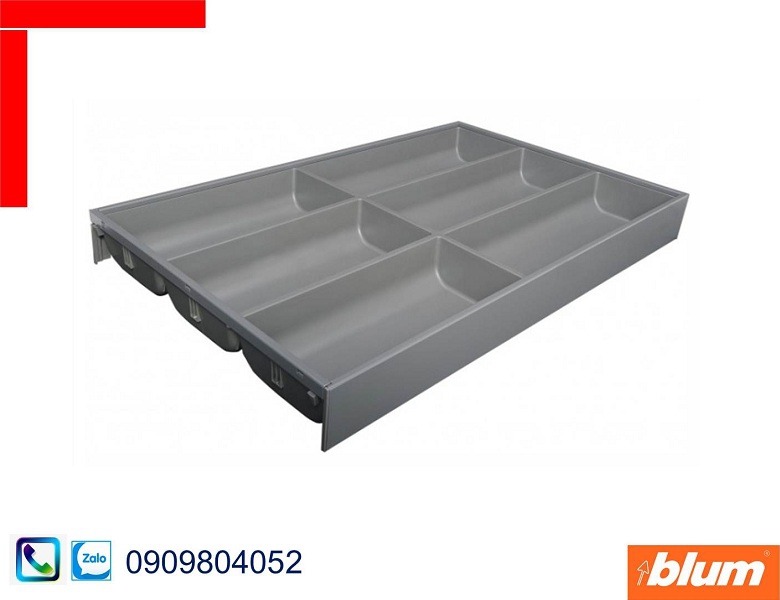 Khay chia Blum ZC7S500BS3 cho ngăn kéo M màu xám chiều rộng 300mm