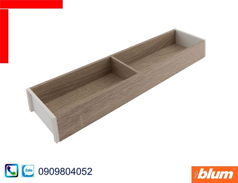 Khay chia Blum ZC7S500RH1 cho ngăn kéo M bằng gỗ khung trắng chiều rộng 100mm