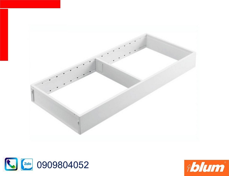 Khay chia Blum ZC7S500RS2 cho ngăn kéo M màu trắng chiều rộng 200mm
