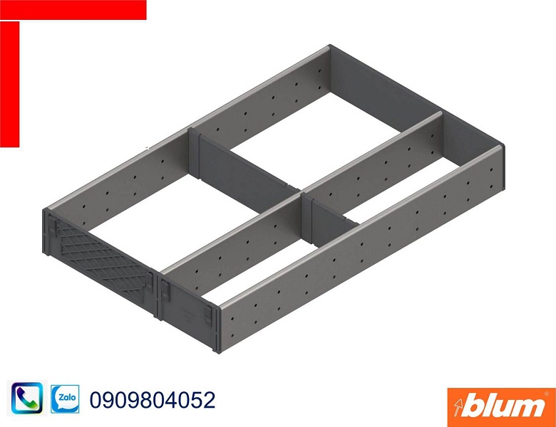 Khay chia Blum ZSI.500FI3 cho ngăn kéo Tandembox chiều rộng 291mm
