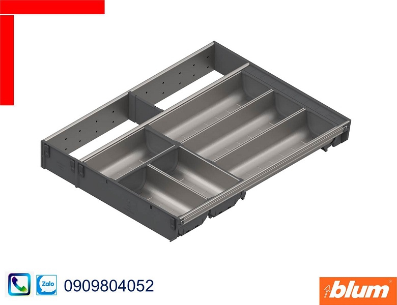 Khay chia Blum ZSI.500KI4 cho ngăn kéo Tandembox chiều rộng 377mm