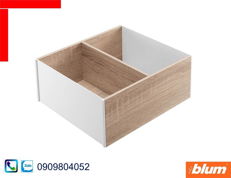 Khung chia Blum ZC7F300RHU cho ngăn kéo Legrabox bằng gỗ khung trắng