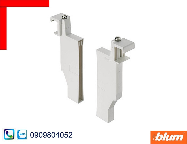 Phụ kiện Blum Z40C0002 khớp nối cho Tandembox X2 X4 Y2 Y4 màu trắng