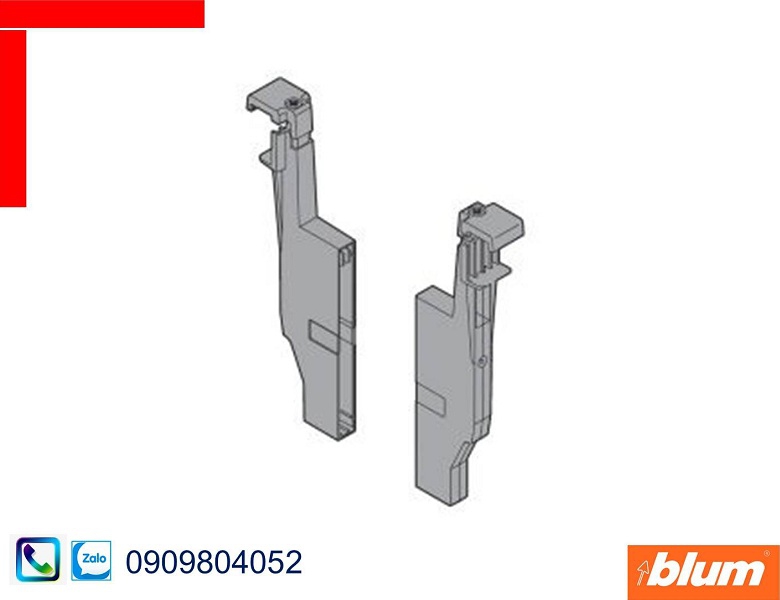 Phụ kiện Blum Z40D0002Z khớp nối cho Tandembox X3 X5 Y3 Y5 màu xám