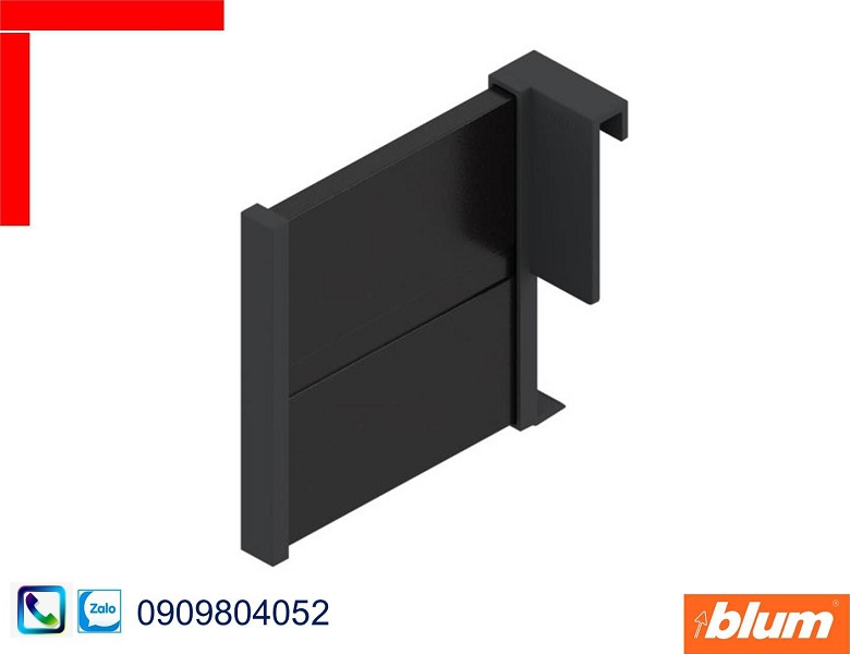 Phụ kiện Blum Z43L100S khẩu chia ô gắn trên thanh ngang màu đen