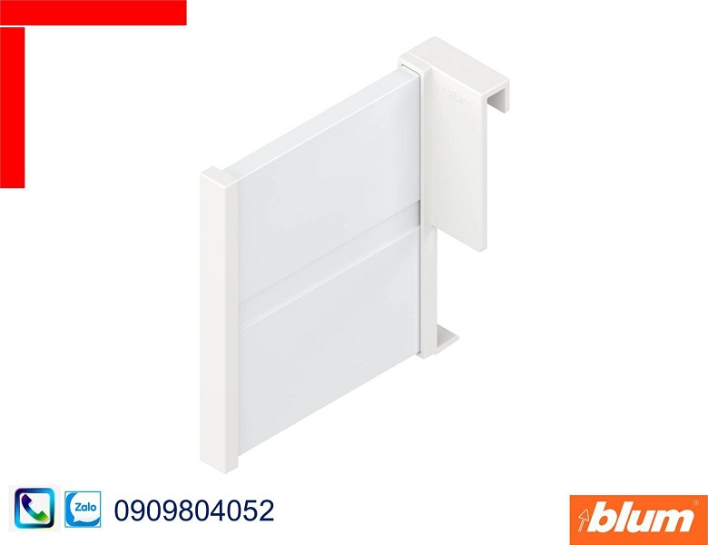 Phụ kiện Blum Z43L100S khẩu chia ô gắn trên thanh ngang màu trắng