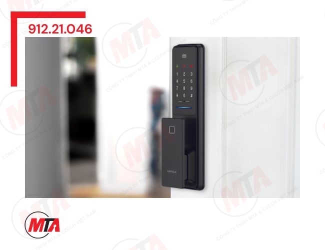 Khóa điện tử Hafele Cosmo MP2503B MSP 912.21.046 - Giải pháp khóa thông minh kết nối App cho cửa gỗ hiện đại