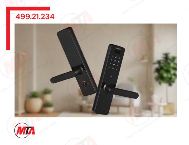 Khóa điện tử Hafele Seven ML2503B MSP 499.21.234 - Giải pháp khóa thông minh kết nối App cho cửa gỗ