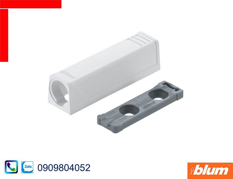 Đế nêm nhấn Blum 956.1201 cho phiên bản ngắn màu trắng