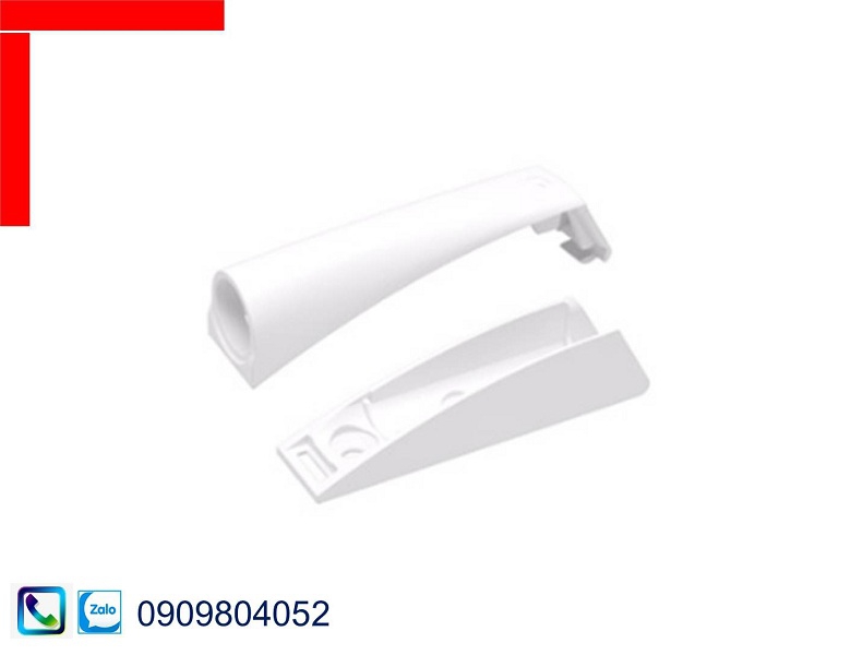 Đế nêm nhấn Hafele 356.12.726 cho phiên bản vừa màu trắng