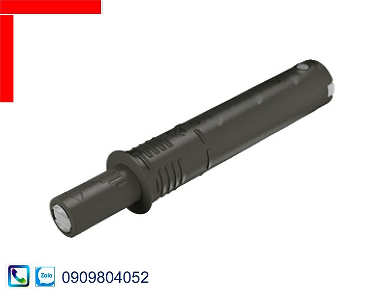 Nêm nhấn Hafele 356.12.301 đầu nam châm phiên bản vừa màu đen