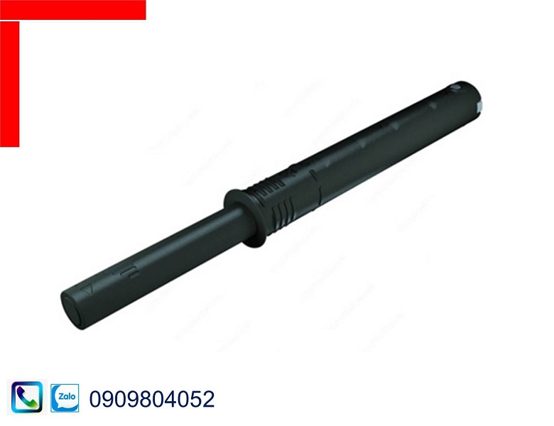 Nêm nhấn Hafele 356.12.305 đầu nam châm phiên bản dài màu đen
