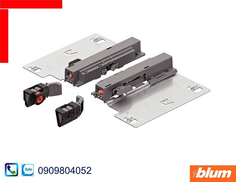 Nêm nhấn Blum T55.1151S R bên phải cho ray trượt mở 3/4