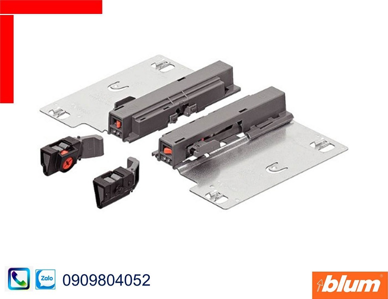 Nêm nhấn Blum T55.7151S R bên trái cho ray trượt mở toàn phần