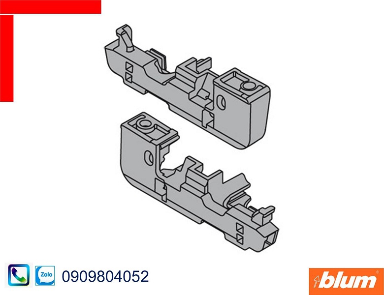 Phụ kiện Blum 298.7600 điều chỉnh độ sâu cho ray trượt Movento
