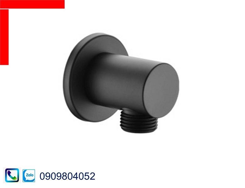 Bộ tiếp nước dạng tròn 485.60.060 màu đen