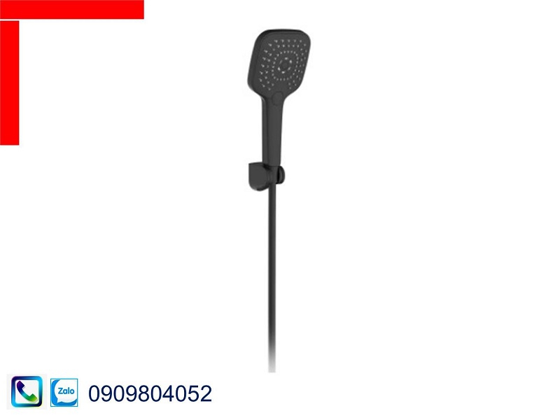 Vòi sen tay Hafele 485.60.625 Airsense 120S màu đen