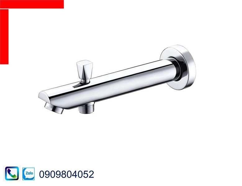 Vòi xả bồn tắm Active 232mm 589.25.897 có đầu chuyển đường nước màu chrome