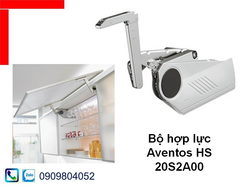 Bộ hợp lực 20S2A00 cho bộ tay nâng Blum Aventos HS màu xám