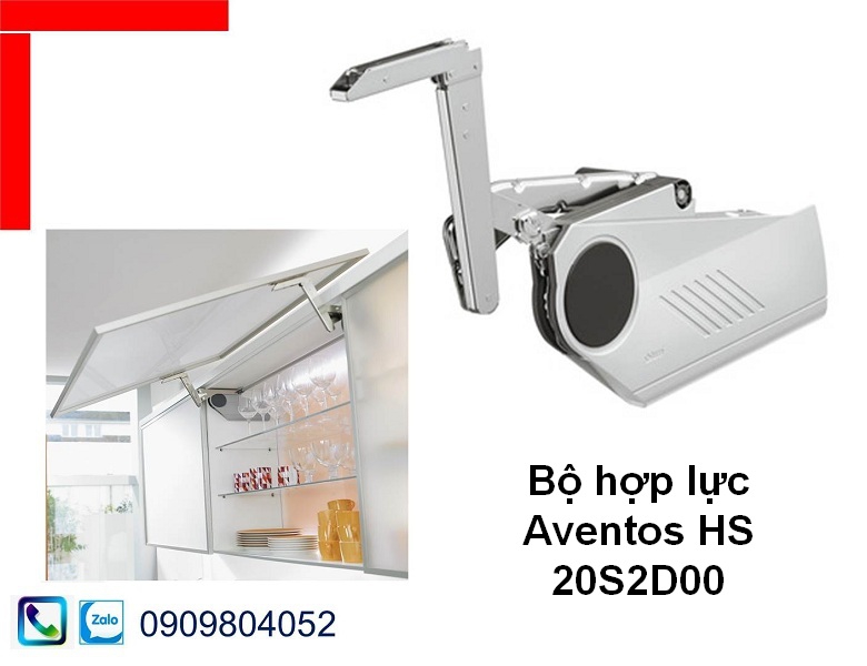 Bộ hợp lực 20S2D00 cho bộ tay nâng Blum Aventos HS màu xám