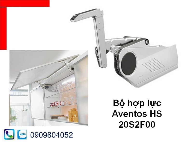 Bộ hợp lực 20S2F00 cho bộ tay nâng Blum Aventos HS màu xám