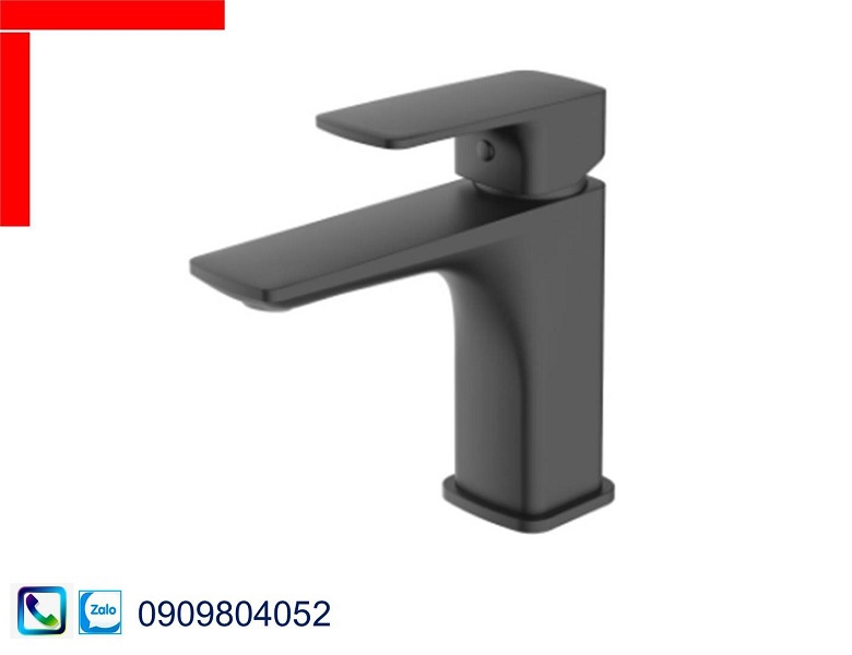 Vòi Lavabo Hafele 589.15.030 vòi trộn Kobe màu đen chiều cao 100mm